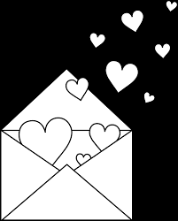 Discover (and save!) your own pins on pinterest. Download Colorable Love Letter Valentine Mailbox Coloring Page Png Image With No Background Pngkey Com