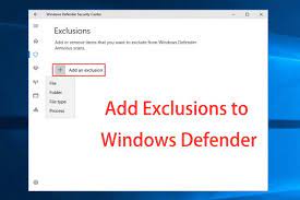Click on the virus & threat protection icon. Something You Should Know On Windows Defender Exclusions