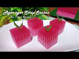 Sebelum ni tiap2 tahun cik tom akan beli kerepek bawang, rempeyek, serba kuih dan. Resepi Agar Agar Sirap Santan Mudah Sedap Puding Santan Sirap Ros