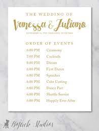 Maybe you would like to learn more about one of these? Wedding Schedule Poster Wedding Order Of Events Timeline Hochzeitsplanung Hochzeitszeitplan Hochzeitsposter