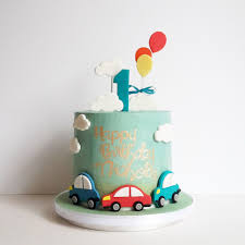 Car Birthday Cake For Baby Boy 1 Year Birthday Cake Baby Birthday Cakes Boys 1st Birthday Cake Baby Boy Birthday Cake