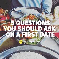 Deception and substitution will open sooner or later and this will be the end of your relationship. 5 Questions You Should Ask On A First Date Features Latest Lifestyle Top Stories The Asian Today Online
