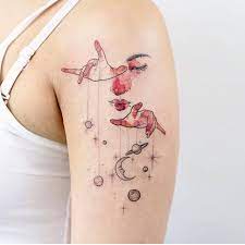 30 engineering tattoo designs for men mechanical ink ideas. Sketchy Solar System Puppet Tattoo On The Left Upper
