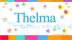 Thelma Logo | Free Name Design Tool From Flaming Text