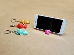 Some other cool things to 3d print are uniquely designed outfits that you can easily customize. Image Of Fun Things To 3d Print In An Hour Or Less Keychain Smartphone Stand 3d Printing Diy Useful 3d Prints 3d Printing Art