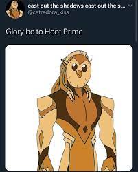 Pin On Glory Be To Hoot Prime