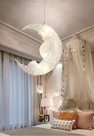 White Light For Bedroom Creative Moon And Stars Fairy Led Pendant Lamp Chandelier Ceiling Light Kids Child In 2020 Bedroom Ceiling Light Bedroom Ceiling Ceiling Lights
