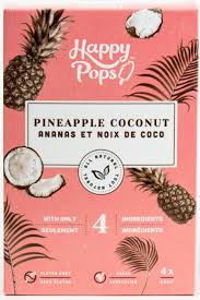 Anschließend noch das crushed ice hinzufügen und nochmal für etwa 5 sekunden mixen. Happy Pops Pineapple Coconut Ananas Et Noi Guelph On Florist