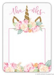 This commission comes at no extra cost to you and greatly helps me continue to create free printables for my readers! Magical Watercolor Unicorn Thank You Notecard Personalized Thank You Cards