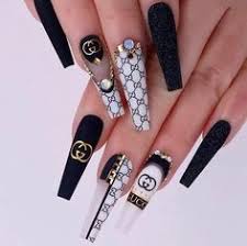 Decoracion para uñas acrilicas mayoreo. 260 Ideas De Unas Negras En 2021 Unas Negras Manicura De Unas Disenos De Unas