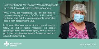 Our vaccination dataset uses the most recent official numbers from governments and health ministries worldwide. Alberta Health Services ê²Œì‹œë¬¼ Facebook