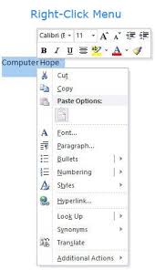 Computer Dictionary Definition For What Right Click Means Including Related Links Information And Terms Computer Help Computer Dictionary Computer Repair