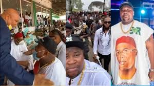 Nigerians making noise no even spend money reach #cubana_chief_priest or the celebrities that sponsored for tacha. See How Cubana Chief Priest Welcome Davido In Owerri Video Celebrities Nigeria
