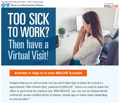 How do virtual doctor's appointments work? Too Sick To Work No Problem Just Stay At Work And Have A Virtual Doctor Visit And Endanger Everyone Else In Your Office Thanks Bluecross Latestagecapitalism