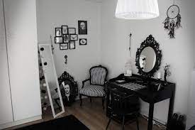 15% off with code zazpartyplan. Cool Black And White Interior Love The Sort Of Gothic Furniture And The Pictures On The Wall Home Decor Goth Home Decor Dark Home Decor