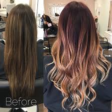 Salon near me feature also helps in searching for salons on the basis of distance, price and other filters. Red Color Melt News Modern Salon Hair Color Formulas Matrix Hair Color Color Melting Hair