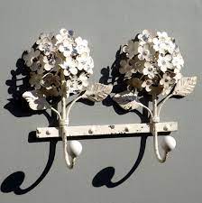 Large Double Hydrangea Flowers Coat Hook Rack Flower Coat Hydrangea Flower Hydrangea
