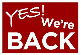 Yummor - Yes,we're back again to business ! We are open as ...