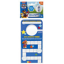 Nickelodeon Paw Patrol Potty Training Reward Kit Door Hang