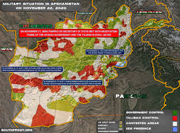 Mass mobilization, civil war, and the future of the region. Military Situation In Afghanistan On November 22 2020 Map Update