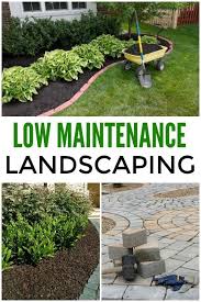 Most gardeners dream of creating a tranquil haven where they can potter around and use their green fingers to impress guests and particularly nosy neighbours. Low Maintenance Landscaping Ideas Low Maintenance Landscaping Easy Landscaping Backyard Landscaping Designs