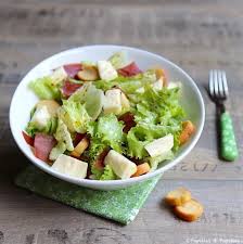 Salade Au Reblochon Et A La Viande Des Grisons Recette Salade Salades Composees Et Viande