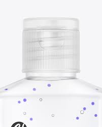 Download Glossy Hand Sanitizer Bottle Mockup With Glitter Front View In Bottle Mockups On Yellow Images Object Mockups