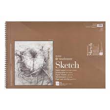 Strathmore 400 Sketch Pad 100 Sheets Of 89gsm Paper Strathmore Sketch Pad Canvas Pads