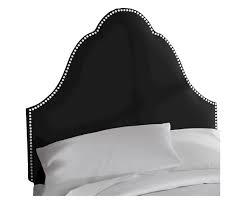 A fresh spin on a classic design, this bed is crafted of pine with a camelback silhouette and neutral upholstery. Skyline Kids Arch Twin Headboard With Nailheads Skyline Furniture 174 Buy Online In Andorra At Andorra Desertcart Com Productid 136908214