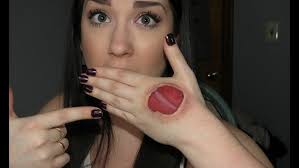 How To Make Scars with Eyelash Glue