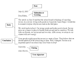 Correct Format For A Persuasive Letter Business Letter Format Writing Units Persuasive Letter
