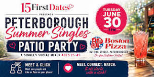 Peterborough Summer Singles Mixer Patio Party