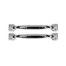 Door handles for shaker kitchen cabinets. Wickes Shaker Style Door Handle Polished Chrome 126mm Pack Of 2 Wickes Co Uk
