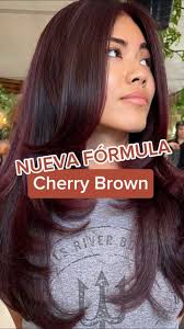 Cherry Brown Hair Color Formula