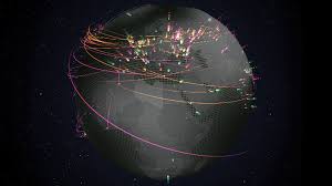 Check Out Our New Interactive Real Time Map Of Online Threats Cyberthreats Cyber Warfare Cyber Threat Map