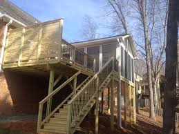 How to build a 3 season room on a deck. This Beautiful Home In Winston Salem S Summerfield Subdivision Gets A Whole New Backyard Archadeck Of The Piedmont Triad