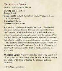 Choose the necromancer if you relish in the practice of dark arts — crushing bone with your grim will and sharpening it against your enemies, spilling blood in calculated dosage to empower your spells, and all the while raising massive hordes of the dead from. Witchfire Homebrew Transmute Drink You Know What S Better Than Water Unearthedar Dungeons And Dragons Homebrew Dungeons And Dragons Rules Home Brewing