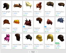 This is the biggest free list with roblox hair codes find the ids for black white brown. What Are Roblox Hair Codes