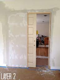 How To Build A Pocket Door C R A F T Pocket Door Installation Home Pocket Doors