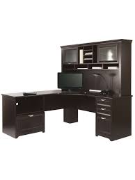 Sonoma computer desks with hutches. Realspace Magellan L Shaped Desk Espresso Office Depot
