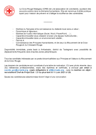 Du bts au master, de nombreuses formations sont disponibles permettant de passer son temps à la fois en. Croix Rouge Malagasy Publications Facebook