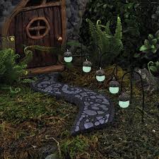Glowing Acorn Light Set Fairy Gardening Australia Fairy Garden Decor Miniature Fairy Gardens Fairy Garden Diy