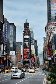 Times Square Manhattan New York City With Yellow Cab Busy Traffic And Commer Affiliate York City In 2020 Manhattan Times Square New York Travel Times Square
