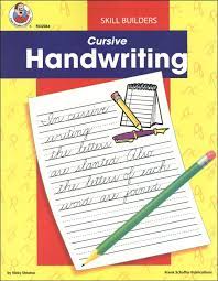 While cursive script writing took a backseat for several years, its usefulness has been rediscovered, and tyrannosaurus rex coloring and writing sheet. Skill Builders Cursive Handwriting Frank Schaffer Publications 9780867349207