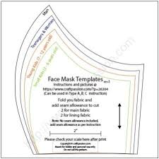 Gratuit Masque Pour Le Visage A Coudre Motif Tutoriel Et Video Sur La Facon De Coudre Maison Masque Th De 2020 Ev Yapimi Yuz Maskeleri Bandana Sac Bandi Dikis
