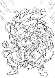Kids N Fun Com 55 Coloring Pages Of Dragon Ball Z