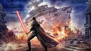 Starkiller Brings Down A Star Destroyer Star Wars Background Star Wars Games Star Wars Wallpaper