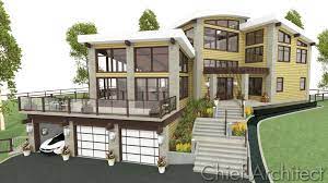 Steep Hillside Home Plans New House For Sloping Lots Elegant And Barn Style House Plans House Architecture Design Farmhouse Architecture
