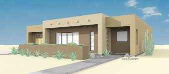 The most distinguishing fact is that contemporary home architecture is influenced by the styles that came before it. Contemporary Adobe House Plan 61custom Contemporary Modern House Plans