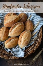 Mailander Schrippen Schnelle Brotchen Mit Wenig Hefe Cookie Und Co Schrippen Brotchen Rezept Ohne Hefe Susse Brotchen